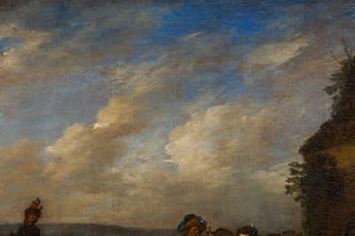 Lot 18 - CIRCLE OF CAREL VAN FALENS (ANTWERP 1683-1733 PARIS)