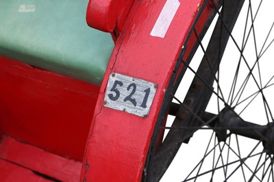 Lot 310 - A VINTAGE HONG KONG RICKSHAW