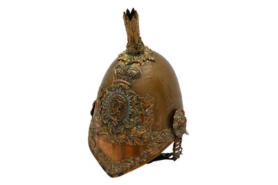 Lot 1683 - A BRITISH 1847 5TH (PRINCESS CHARLOTTE OF WALES)DRAGOON GUARDS HELMET