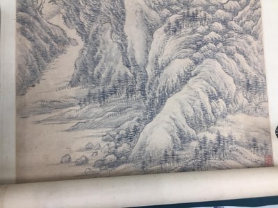 Lot 61 - ATTRIBUTED TO YUN SHOUPING 惲壽平 （款）(Wujin, China, 1633 – 1690)