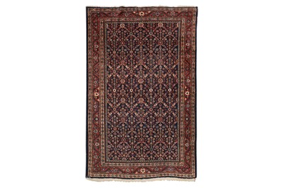 Lot 22 - AN ANTIQUE MAHAL RUG, WEST PERSIA