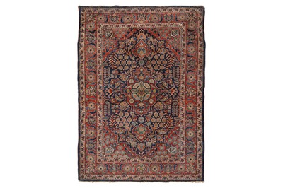 Lot 59 - A KASHAN RUG, CENTRAL PERSIA