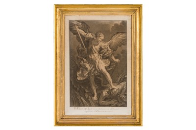 Lot 118 - AN ITALIAN 18TH CENTURY PLAIN CARLO MARATTA GILDED FRAME