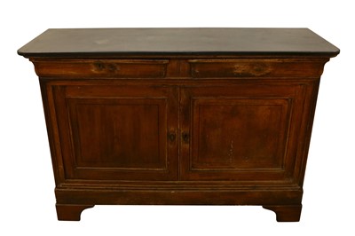 Lot 398 - A 19TH CENTURY PINE FRENCH SIDE CABINET