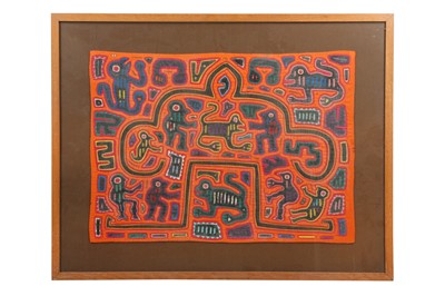 Lot 1349 - A GROUP OF MOLAS TEXTILES - CUNA INDIANS, PANAMA