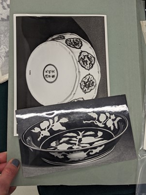 Lot 512 - A COLLECTION OF CHINESE PORCELAIN ARCHIVE PHOTOS