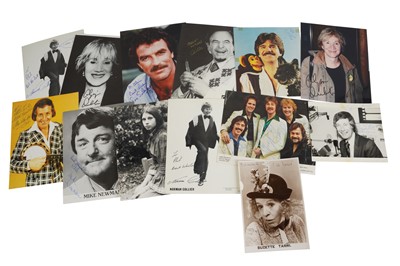 Lot 94 - Photograph Collection.- Tv & Music Stars, 1970s-1908s