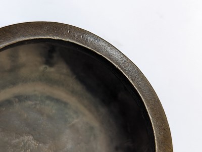 Lot 47 - A CHINESE BRONZE LOBED CENSER