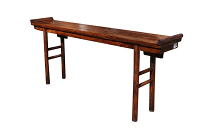 Lot 149 - A CHINESE ELM ALTAR TABLE