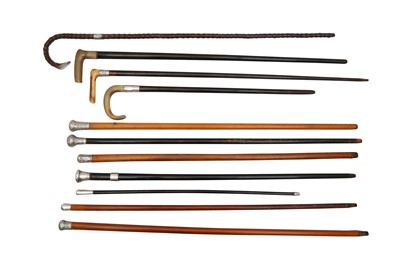 Lot 126 - A COLLECTION OF WALKING CANES
