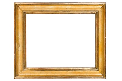 Lot 109 - A NORTHERN EUROPEAN 19TH CENTURY GILT PLAIN MOULDING FRAME