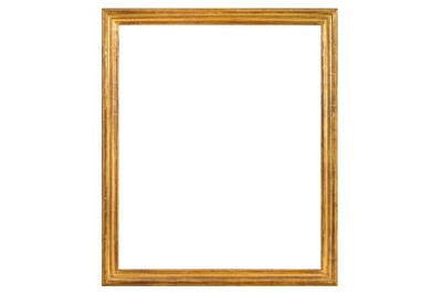 Lot 119 - AN ITALIAN 18TH CENTURY STYLE PLAIN MOULDING CILDED FRAME