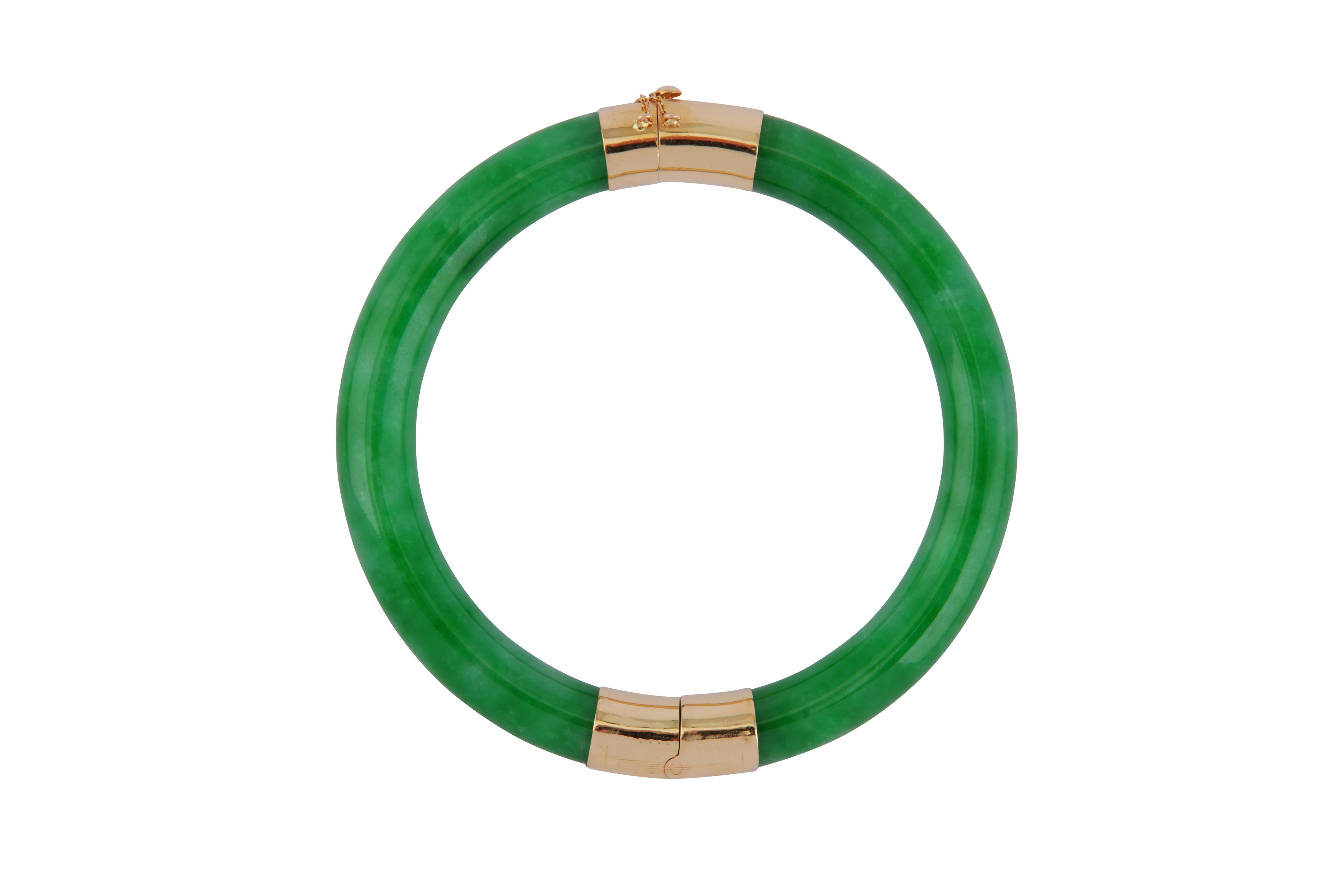 Lot 28 A JADE BANGLE