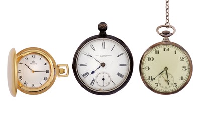 Lot 69 - POCKET WATCHES.