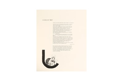 Lot 33 - GRAHAM SUTHERLAND OM (BRITISH 1903-1980)