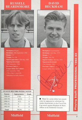 Lot 463 - Manchester United