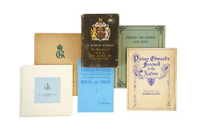 Lot 55 - GROUP OF BOOKS ON BRITISH MONARCHS