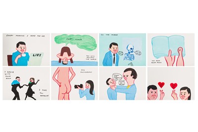 Lot 356 - JOAN CORNELLA (SPANISH B.1981) AND DAVID SHRIGLEY OBE (BRITISH B.1968)