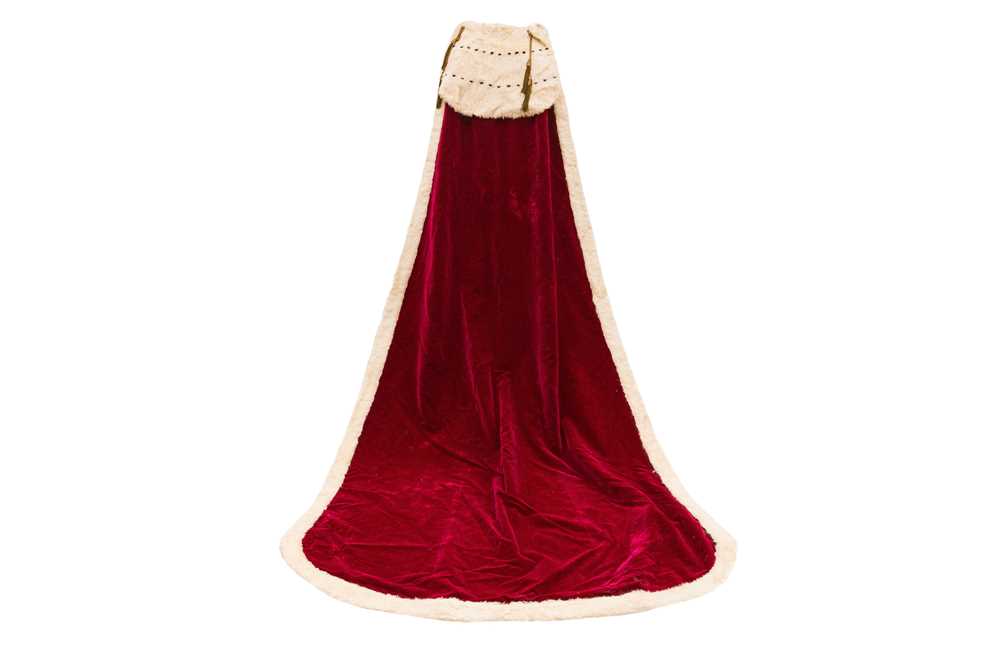 Lot 63 - CORONATION ROBE FOR A BARONESS