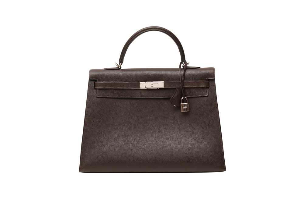 Lot 271 - Hermes Ebene Clemence Kelly Sellier 35
