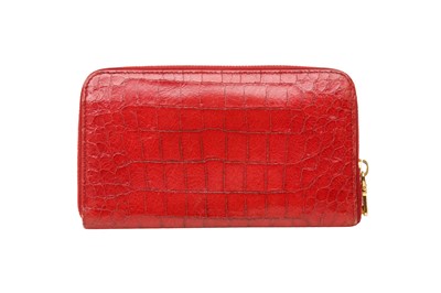 Lot 19 - Miu Miu Red Continental Wallet