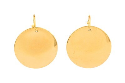 Lot 216 - A PAIR OF EARRINGS BY ELSA PERETTI FOR TIFFANY