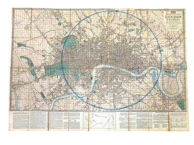 Lot 41 - Laurie's New Plan of London and its Environs