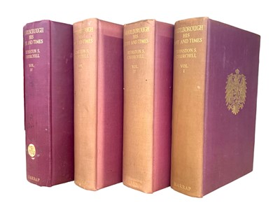 Lot 97 - Churchill. Marlborough, 4 vol. first ed, 1933-38