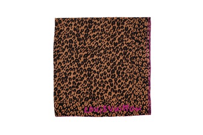 Lot 246 - Louis Vuitton Stephen Sprouse Leopard Print Silk Scarf