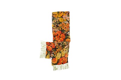 Lot 14 - Dolce & Gabbana Floral Print Silk Scarf