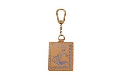 Lot 266 - Louis Vuitton Blue Groom Bellboy Keychain Bag Charm