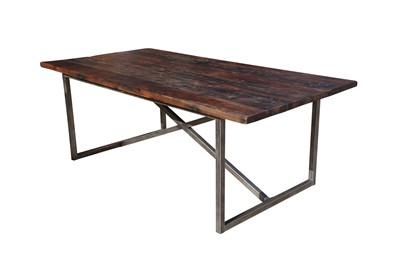 Lot 228 - A TIMOTHY OULTON DINING TABLE