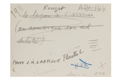 Lot 205 - Jacques-Henri Lartigue (1894-1986)