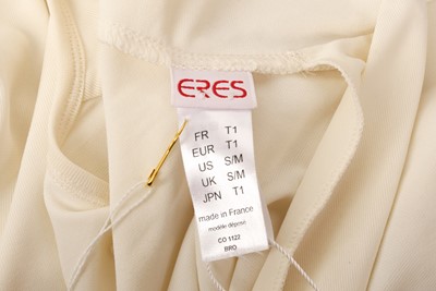 Lot 330 - Eres Ivory Drape Resort Dress - Size S/M