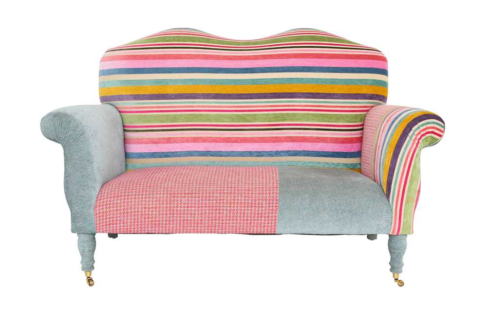Lot 199 A CONTEMPOARY DESIGNER GUILD SOFA