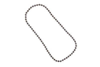 Lot 222 - A HEMATITE NECKLACE