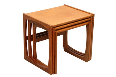 Lot 236 - A NEST OF G-PLAN TEAK 'ASTRO' TABLES