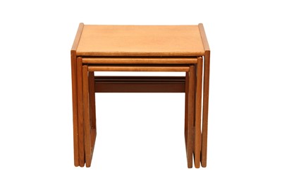 Lot 236 - A NEST OF G-PLAN TEAK 'ASTRO' TABLES