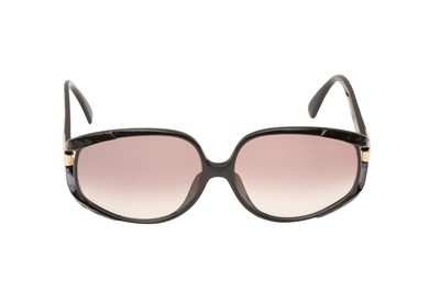 Lot 516 - Christian Dior Black Oversized Sunglasses