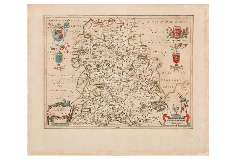 Lot 30 - Blaeu (Johannes) Three county maps