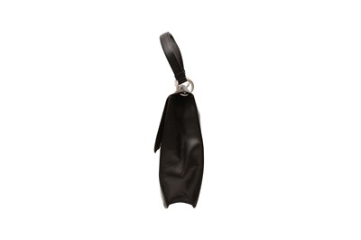 Lot 571 - A PRADA BLACK TOP HANDLE BAG