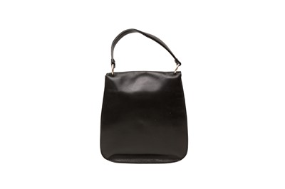 Lot 571 - A PRADA BLACK TOP HANDLE BAG