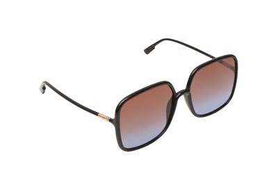 Lot 403 - Christian Dior Black SoStellaire1 Square Sunglasses