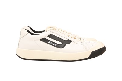 Lot 13 - Bally White New Competition Sneaker - Size 36.5