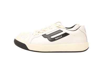 Lot 459 - Bally White New Competition Sneaker - Size 36.5