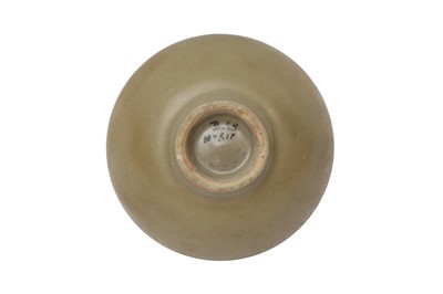 Lot 189 - A CHINESE LONGQUAN CELADON-GLAZED 'BUBBLE' BOWL