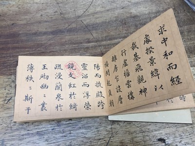 Lot 557 - TWO BOOKS OF CHINESE POETRY