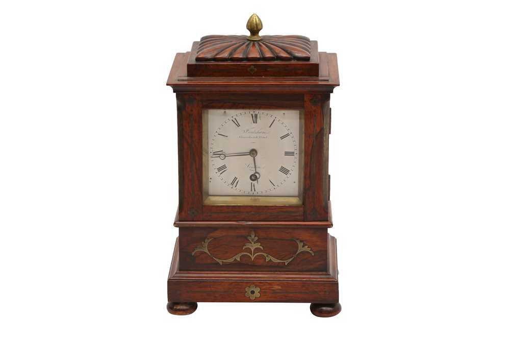 Lot 86 - A REGENCY MANTLE CLOCK BY FRODSHAM