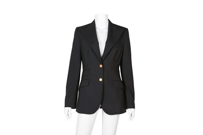 Lot 419 - Dolce & Gabbana Black Wool Blazer - Size 42