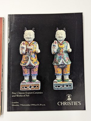 Lot 232 - A GROUP OF ELEVEN CHINESE EXPORT BOOKS AND CATALOGUES